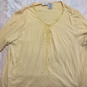 Light yellow shirt